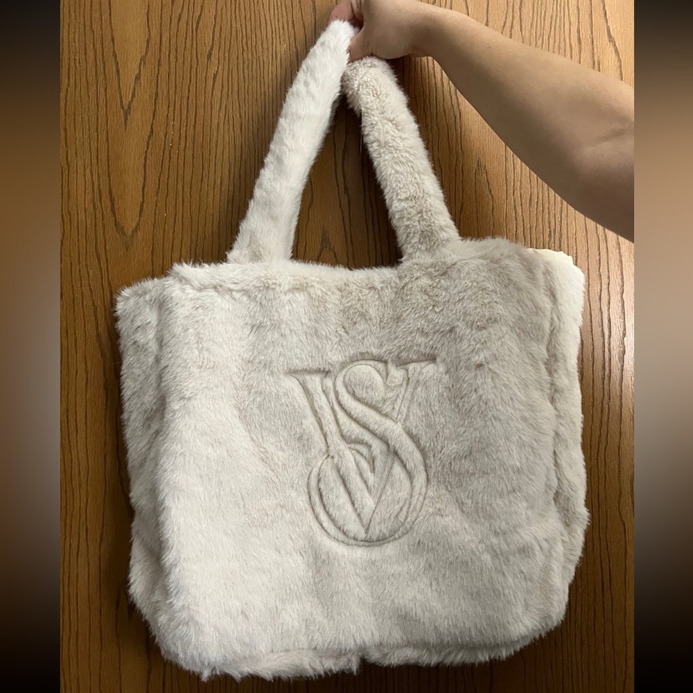 Victoria’s Secret fur tote